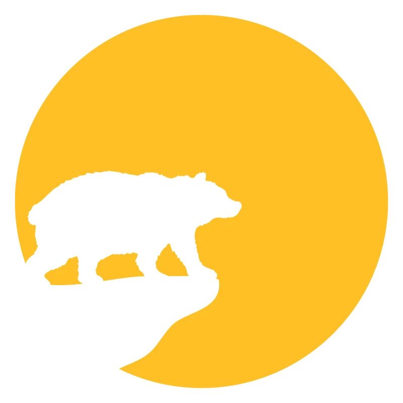 Bär Mond Klippe