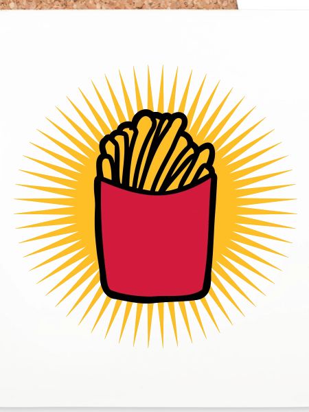 Strahlen Pommes Frites