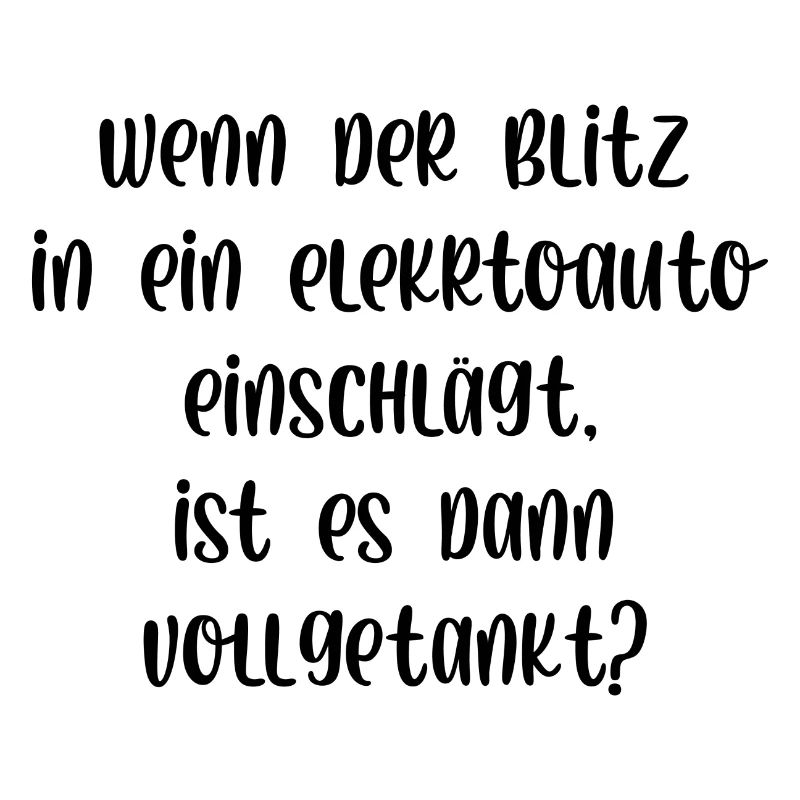 Wenn der Blitz in ein E Auto einschlägt getankt