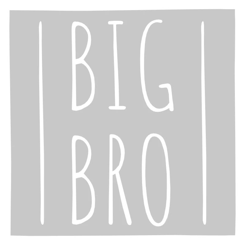 Großer Bruder Schild Logo