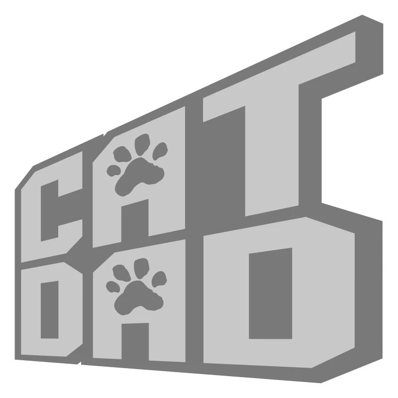 Cat Dad Logo Design