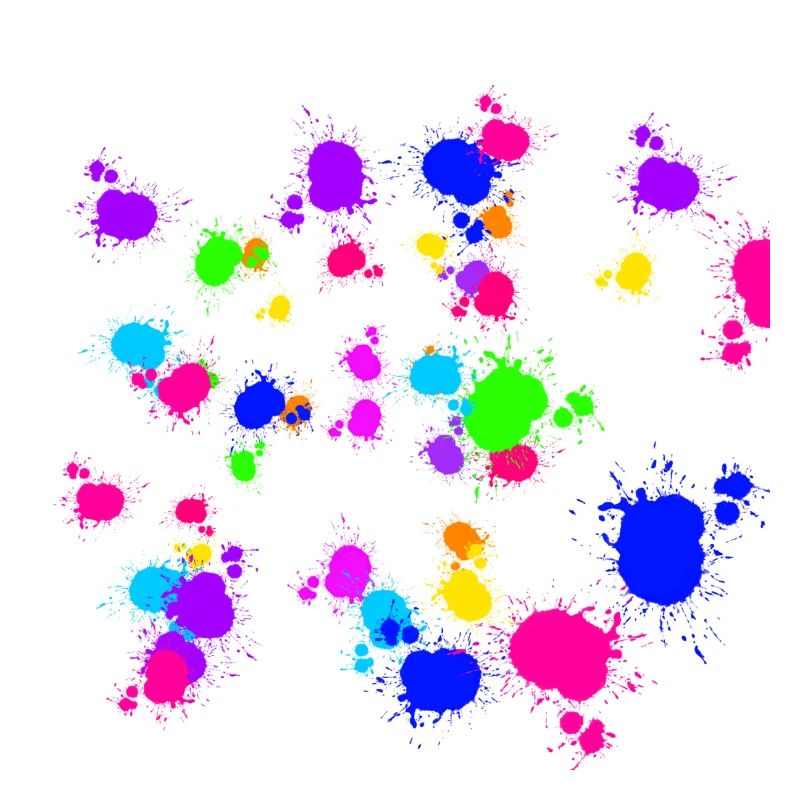 Bunte Kleckserei