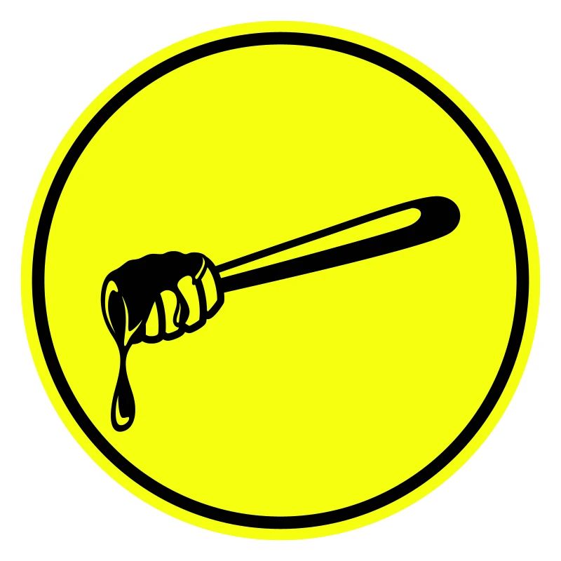 Stick chisel symbol beekeeper