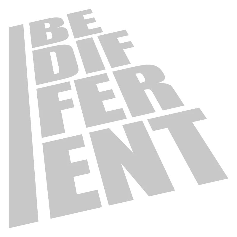 Be different Logo Design