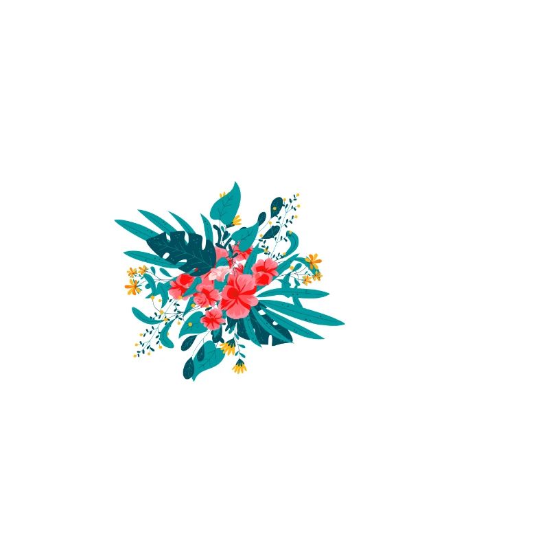 letter D flowered