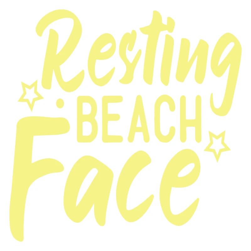Resting Beach Face