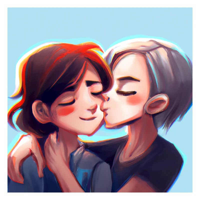 LGBT Queer Kuss 🌈🌈