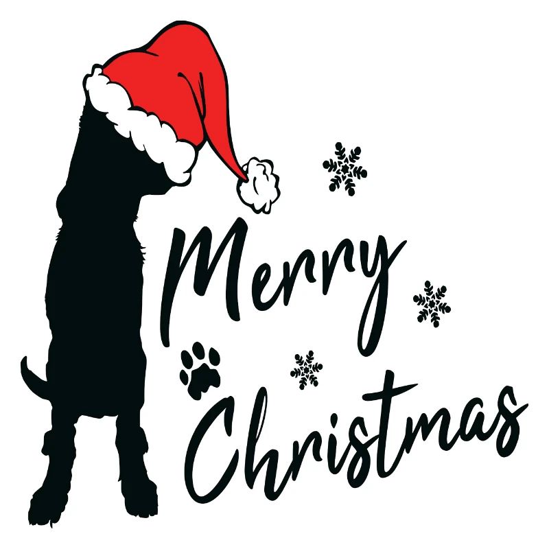 merry christmas german shepherd