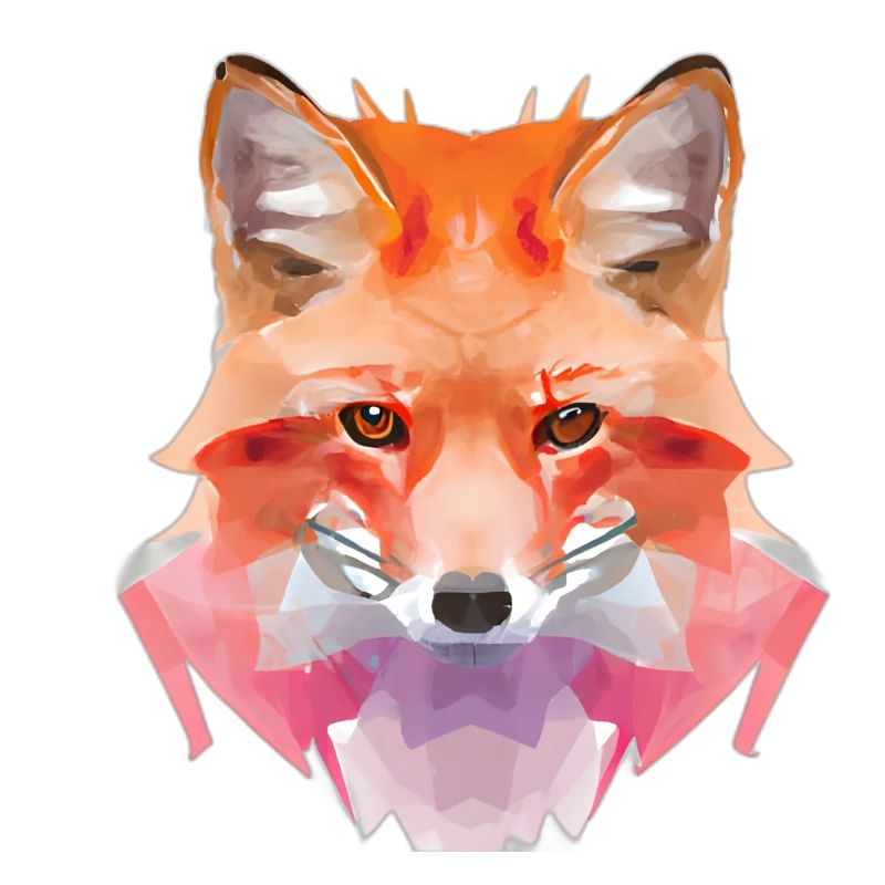 Abstract Polygon Fox