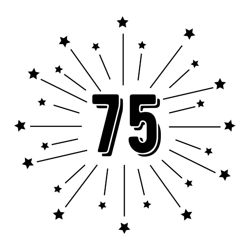 75th Starred Anniversary - 75th Anniversary Gift