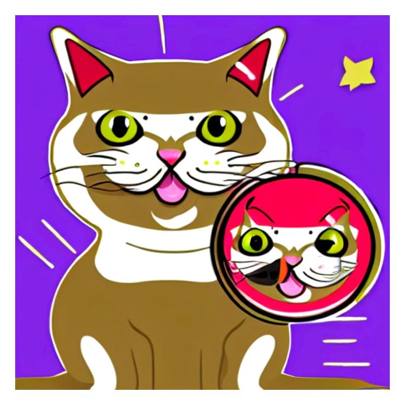 Verrückte katze