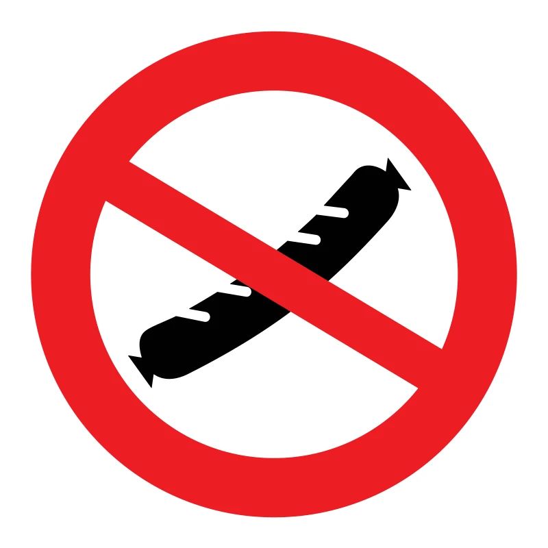 Wurst verboten