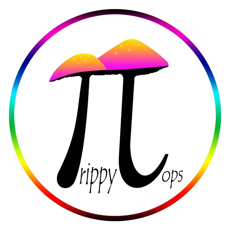 Pilze Trippy Top Regenbogen