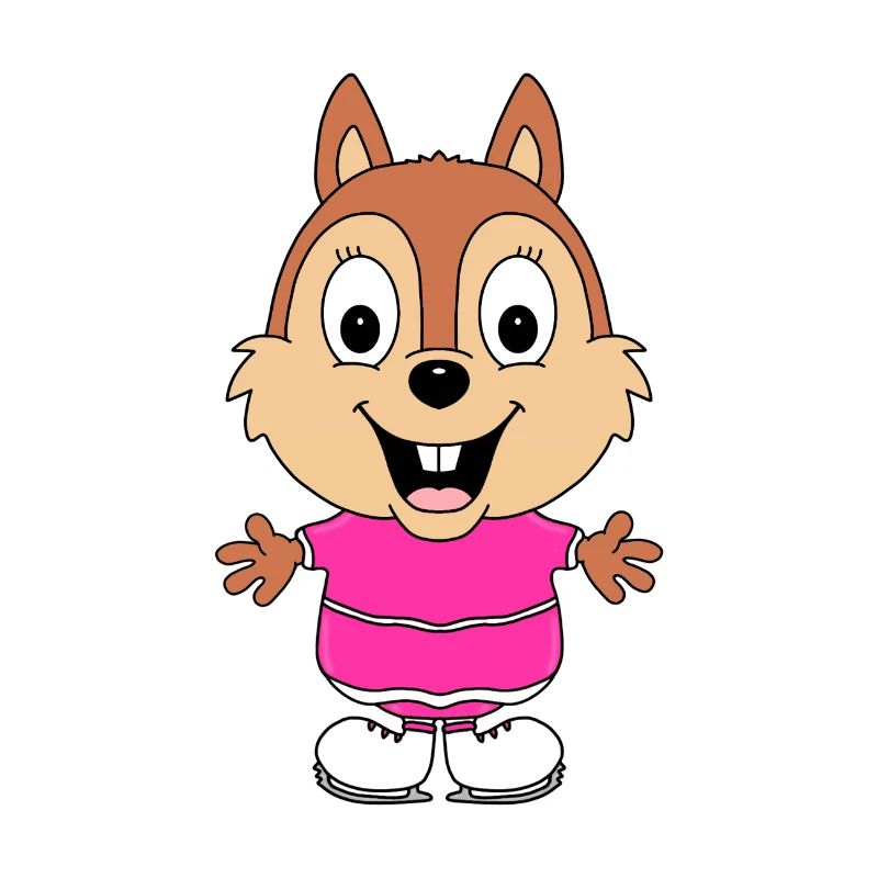 EISHÖRNCHEN - EISKUNSTLAUF - EICHHÖRNCHEN - SPORT