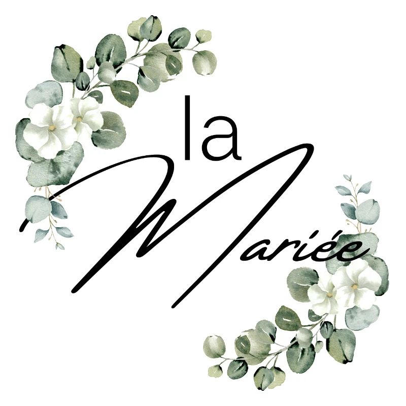 La mariée fleurs vertes