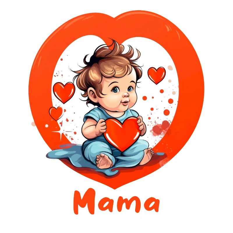 Ich liebe Mama