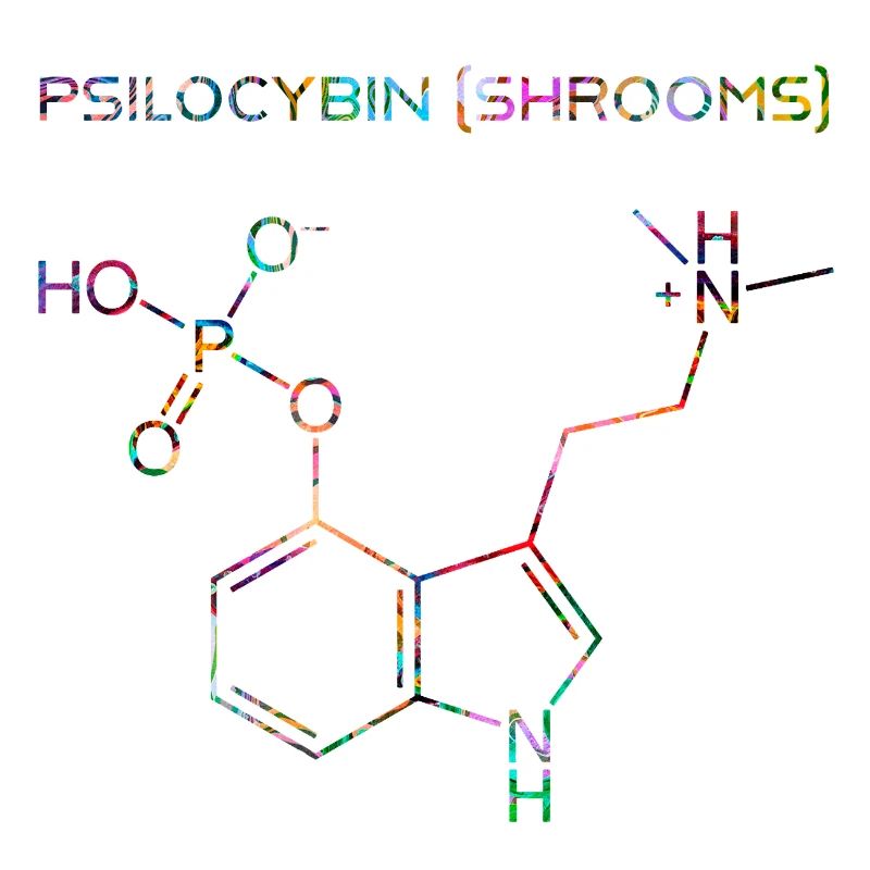 Psilocybin-Molekül