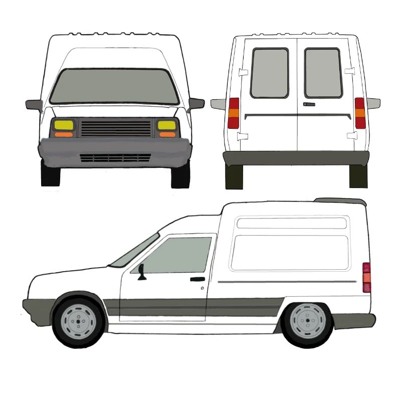 VHL White Van Express Auto