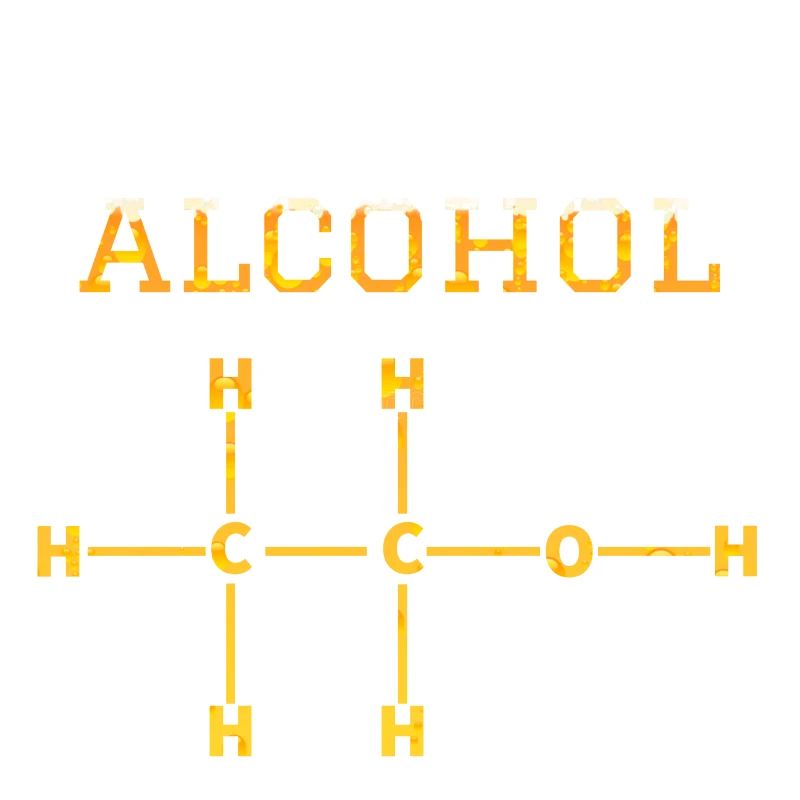 Alkohol-Molekül