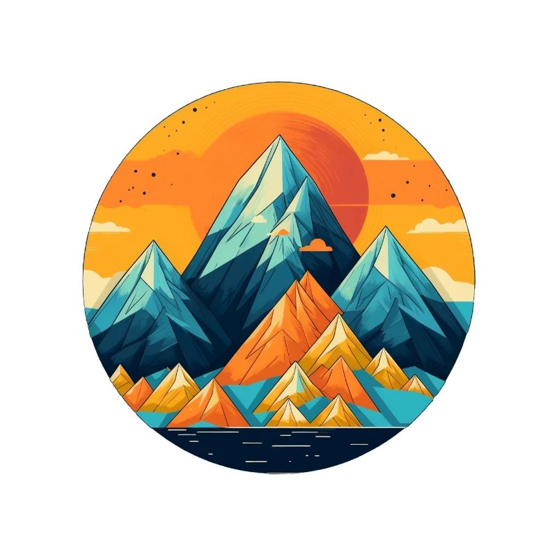 Bunte Berge