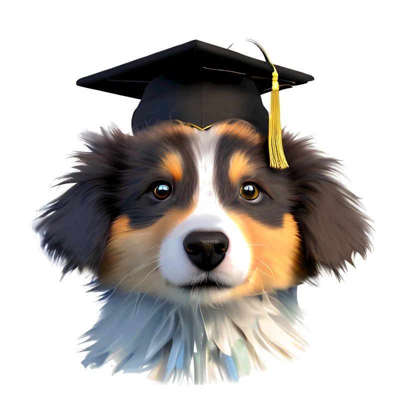 Bachelor Schäferhund Schulabschluss Hunde Studium