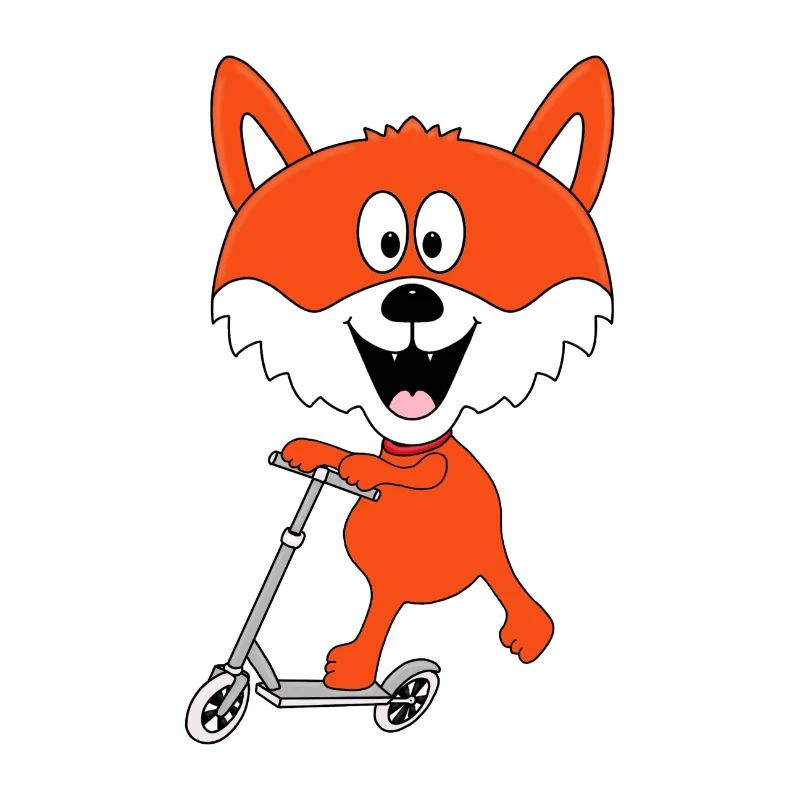 ROLLER - FUCHS - E-ROLLER - SCHLAUER FUCHS - TIER