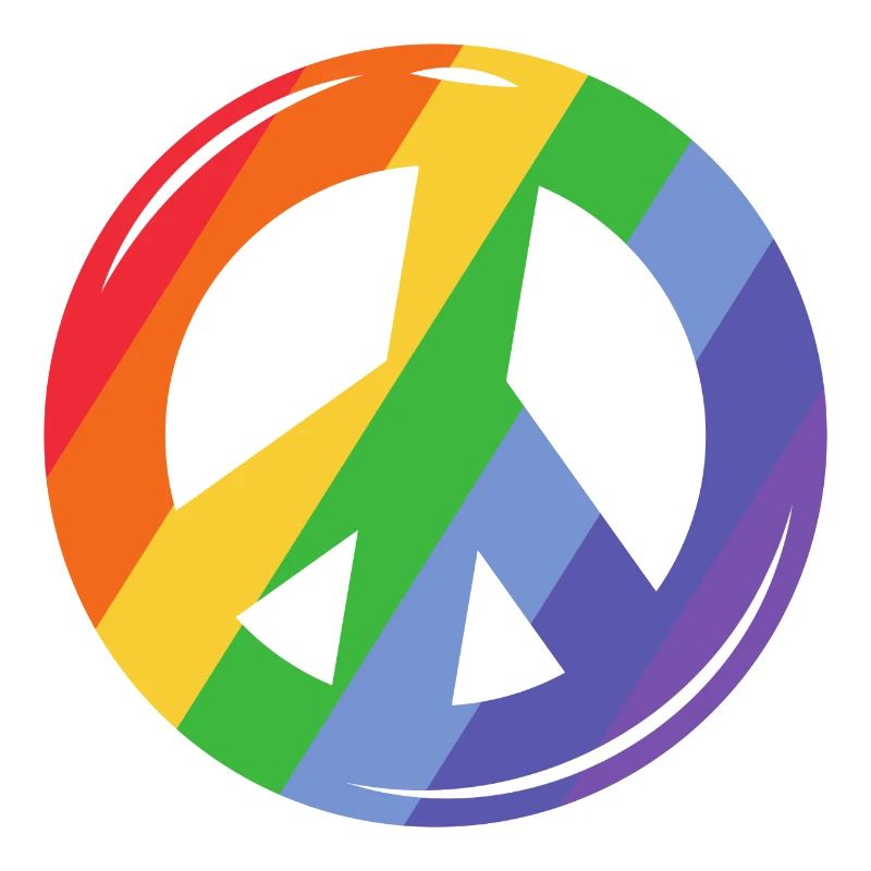 Peace Regenbogen Pride