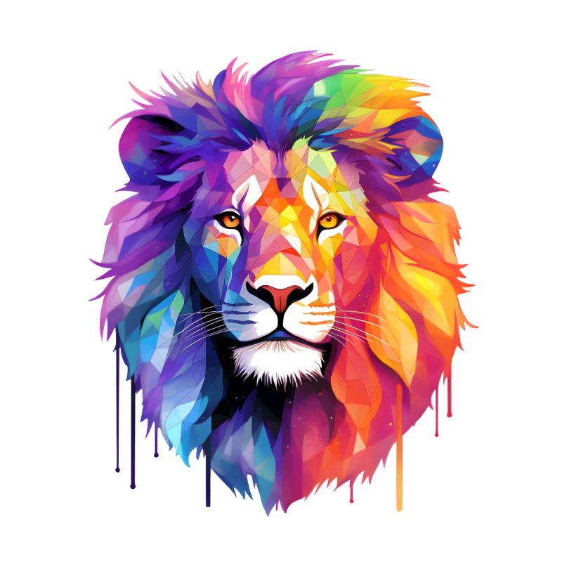 Regenbogen Löwe