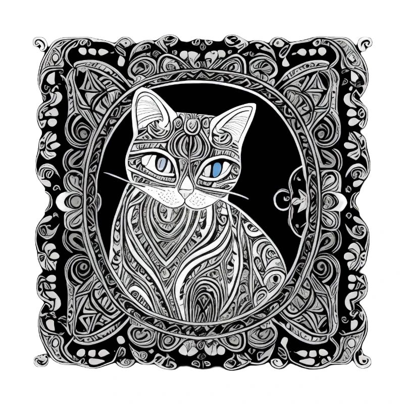 Schöne böhmische Katze |