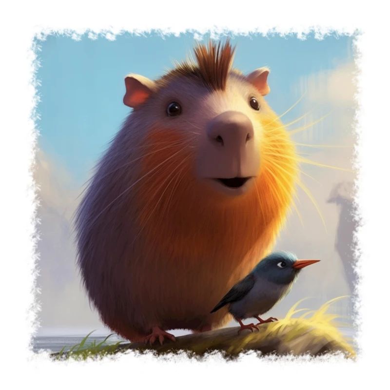 cute capybara