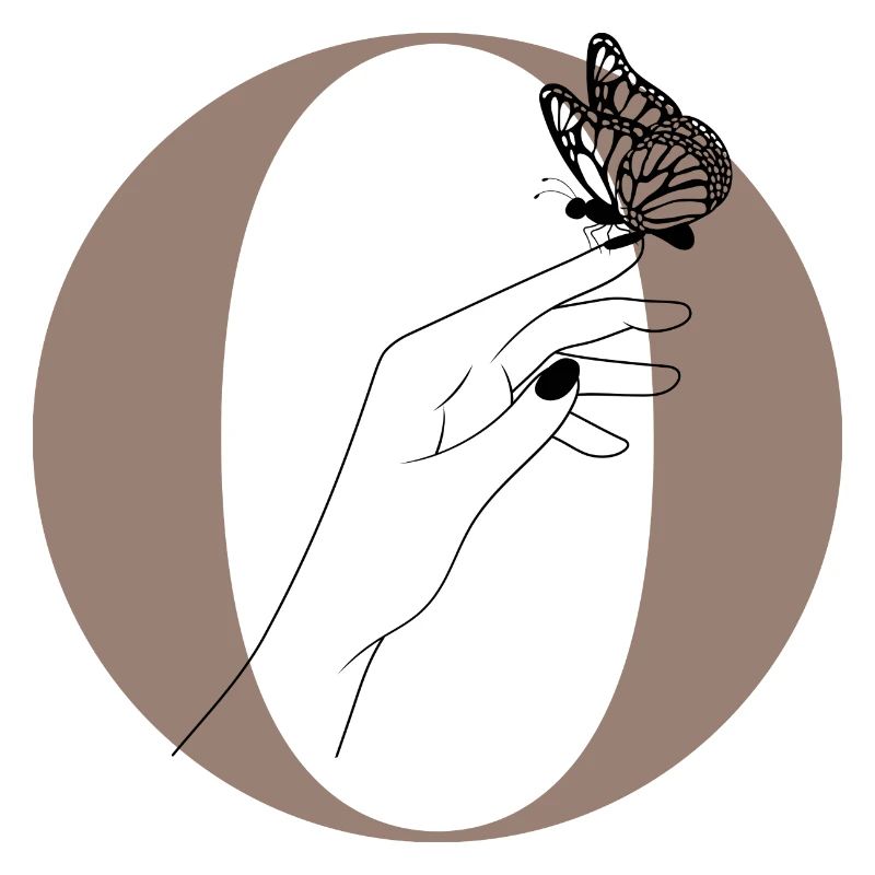 letter o magic butterfly