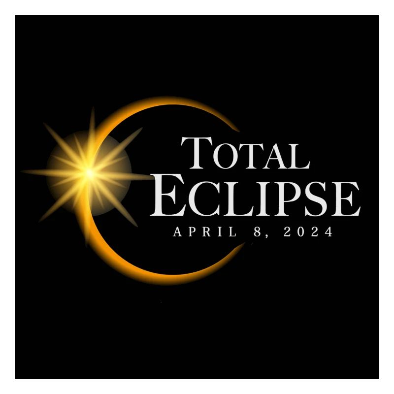 Eclipse 2024 Souvenir April 8 Memento Cool