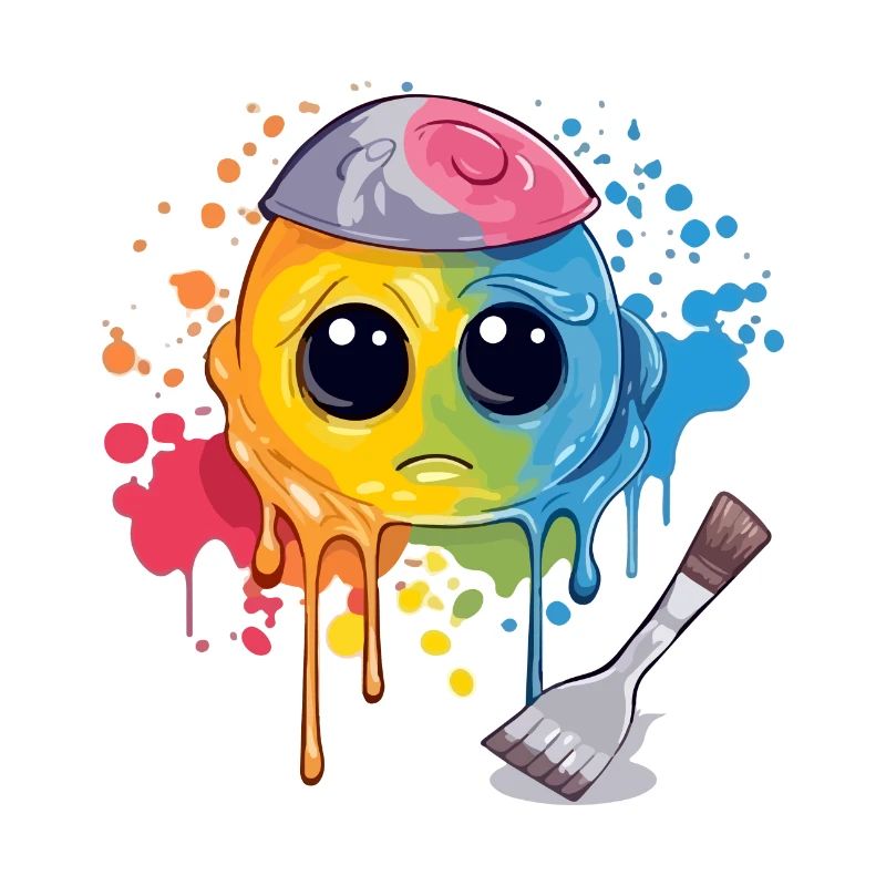 Zop the sad painter