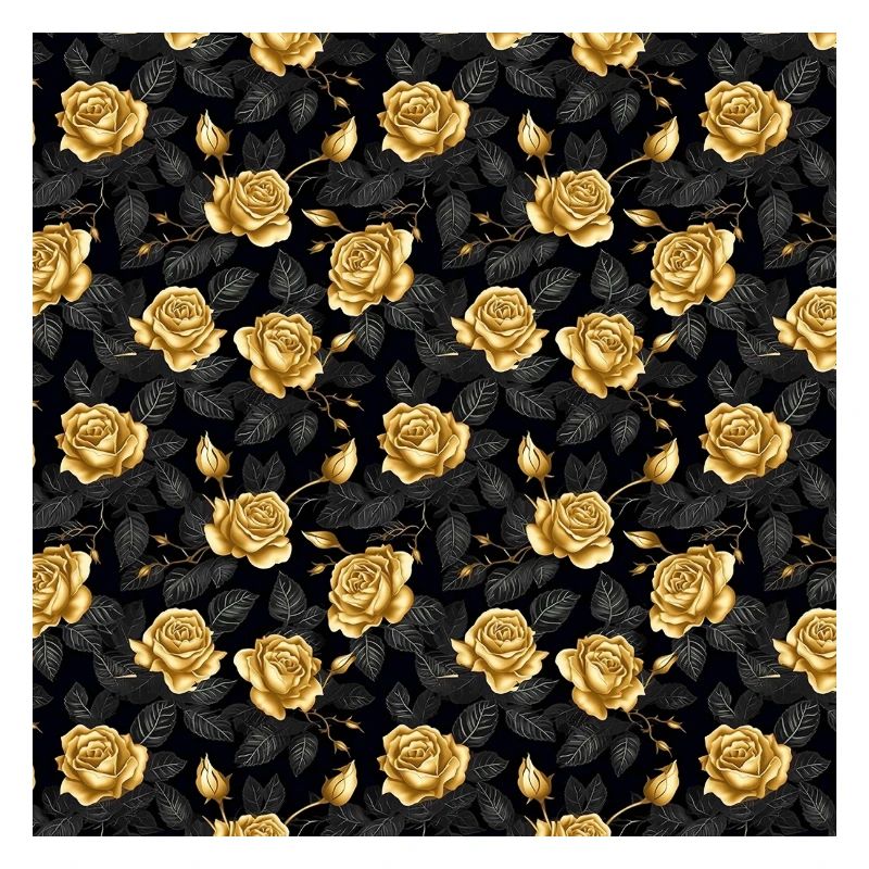Roses Seamless Pattern Beautiful Elegant Aesthetic