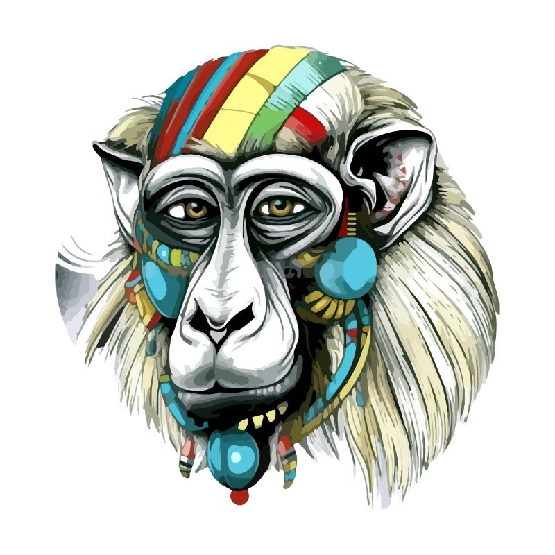 Kika der Mandrill