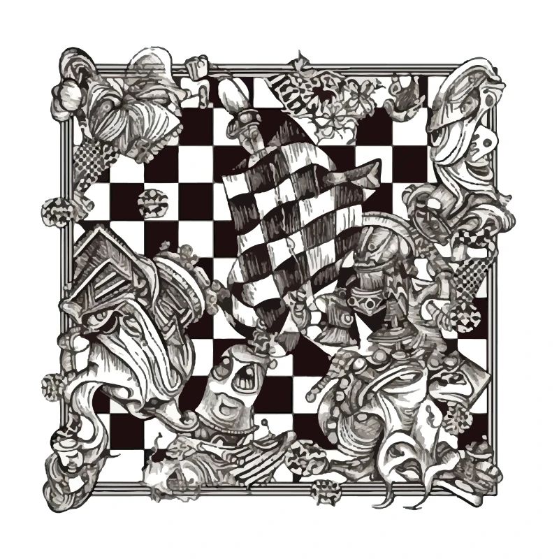 Abstraktion Echiquéenne n°1