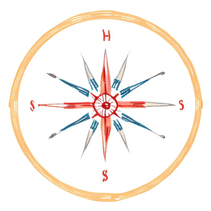 Nordic Viking Compass