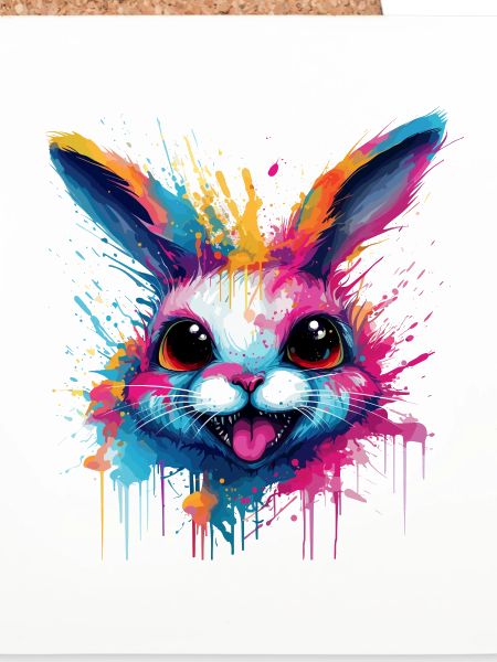 bunter Hase