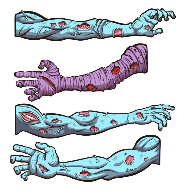 Zombie-Hände