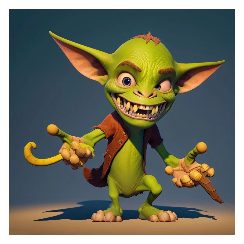 kleiner frecher Goblin
