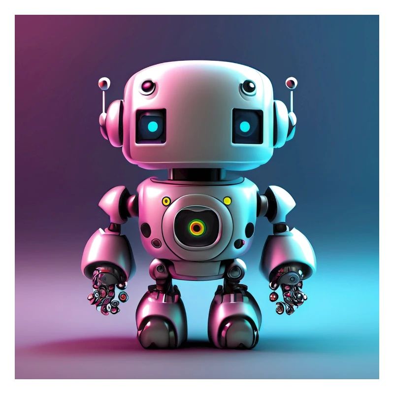 Joyeux Halloween robot mignon effrayant drôle effrayant effrayant