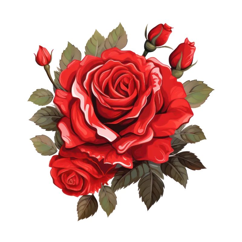 rote rose