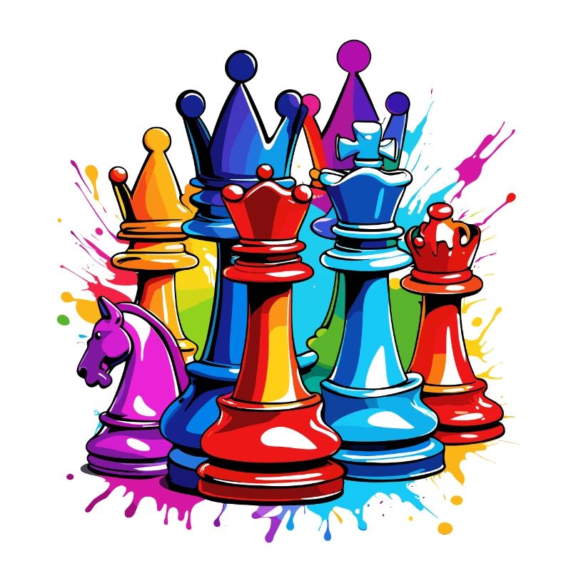 Chess / Pieces / Strategy / Brain Teaser / Nerd