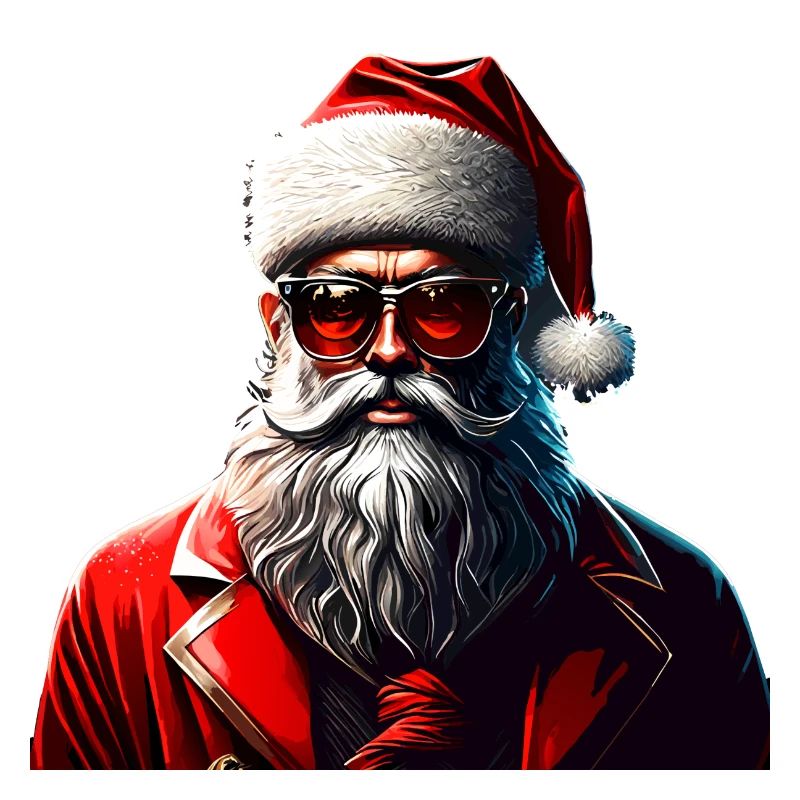 hipster claus