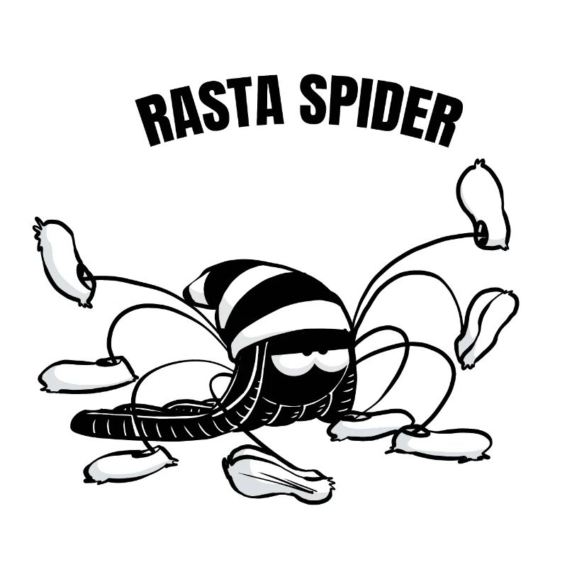 Beth the Spider - Rasta spider (text version)