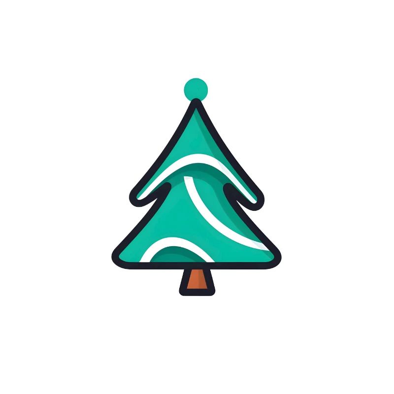 Conception d’arbre de Noël comique - arbre de Noël Crist Tree