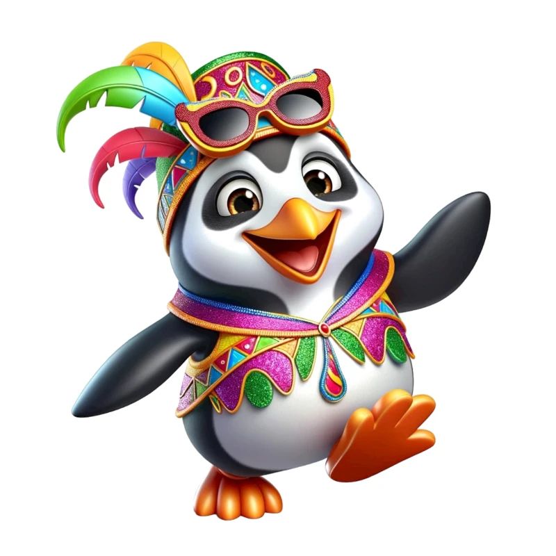 Karneval Pinguin