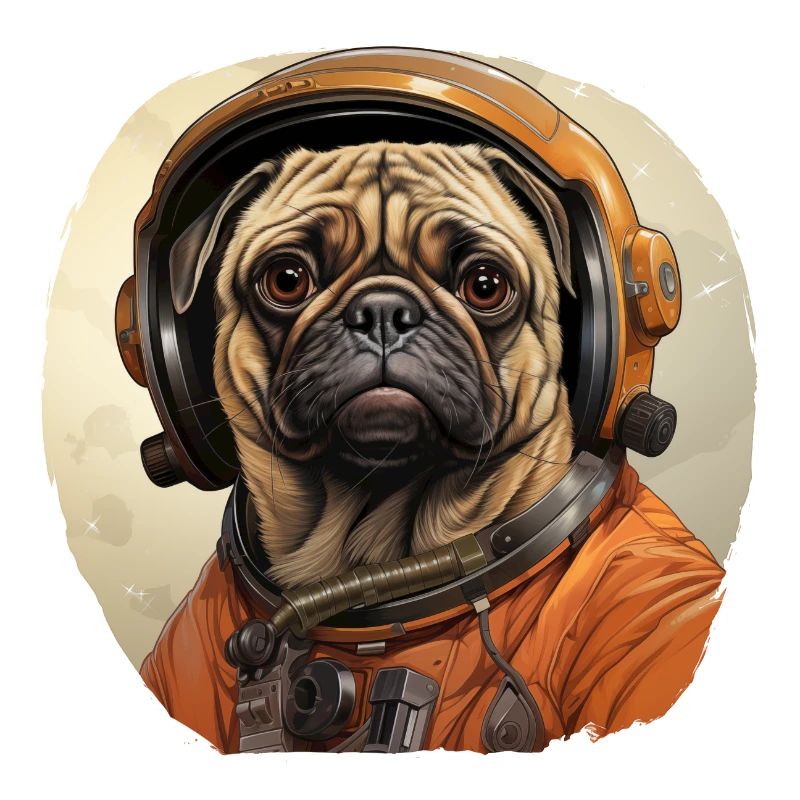 Pug Austronaut