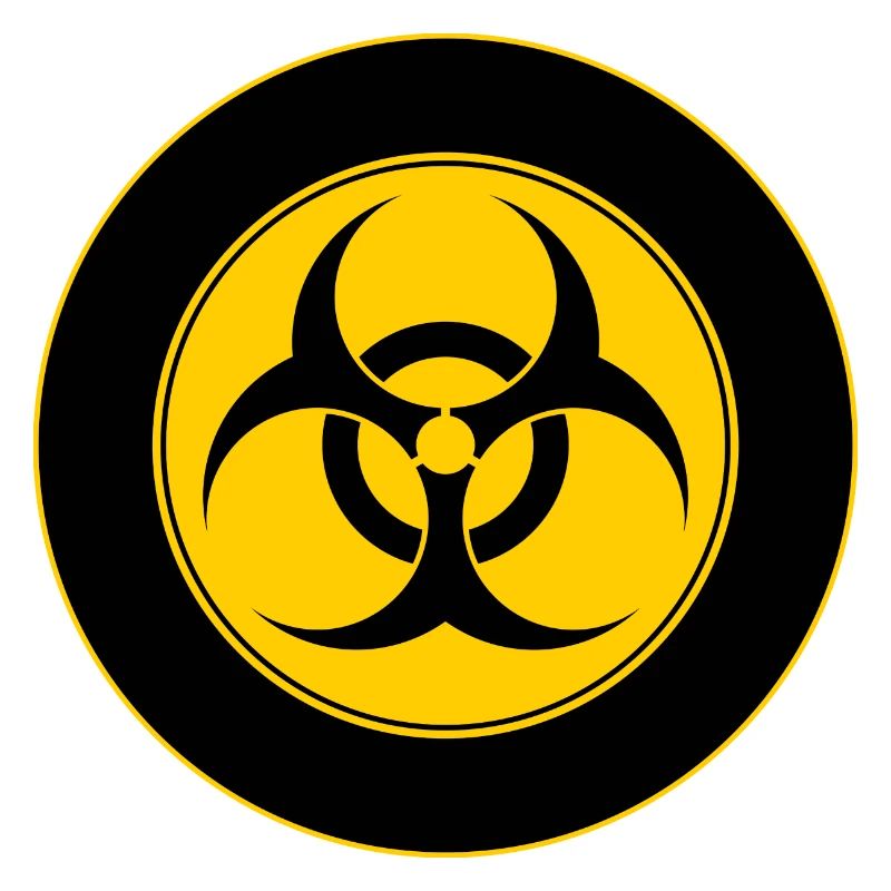 Mod Biohazard Schild