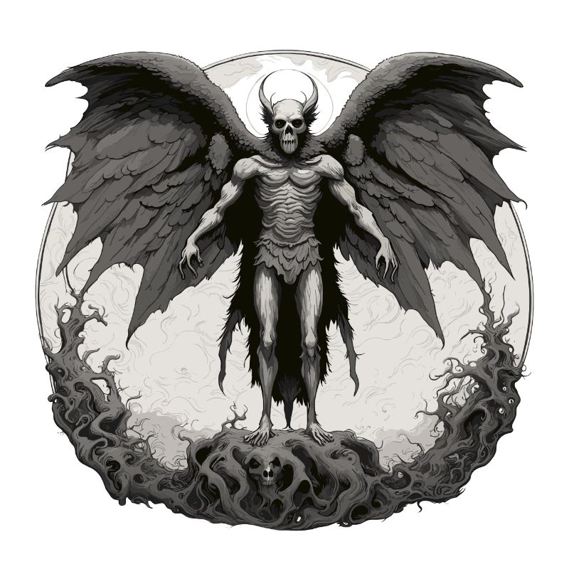 Mothman / Moth / Insect / Mythical Creature / Flutter